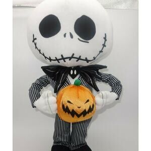 Disney Nightmare Before Christmas Jack Skellington 21” Big Head Greeter Gemmy